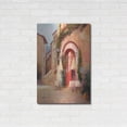 thumbnail image 3 of Luxe Metal Art 'Eze Village Café France' by Haixia Liu, Metal Wall Art, 24"x36", 3 of 7