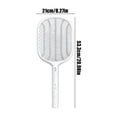 thumbnail image 3 of Electric Fly Swatter & Mosquito Zapper – High-Density Mesh, Rechargeable Handheld Bug Zapper for Indoor/Outdoor Use, Instant Pest Elimination, 1Pc, 3 of 7