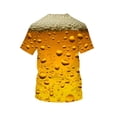 thumbnail image 2 of Innerwin Oktoberfest T-Shirt Col Rond Tee-Shirt de Vacances Manches Courtes Ample Été Tops Style-E M, 2 of 3