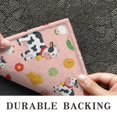 thumbnail image 6 of Pink Cow Flower Cow Pattern Door Rugs,Washable Non Slip Door Mats Indoor,Decorative Door Mats,Entry Mat Indoor for Entrance,Bedroom,Kitchen,Bathroom,16"x24", 6 of 6