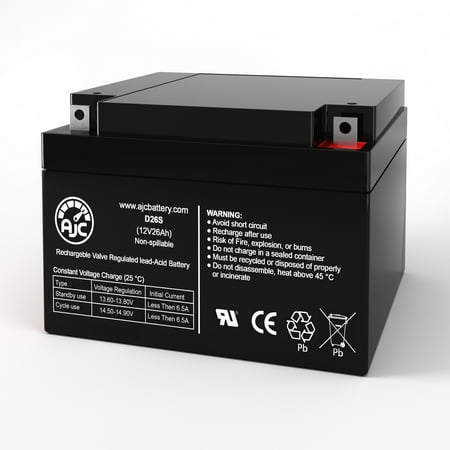 Image of Picker Inernational l Gamma Camera 12V 26Ah Medical Battery - This Is an AJC Brand Replacement