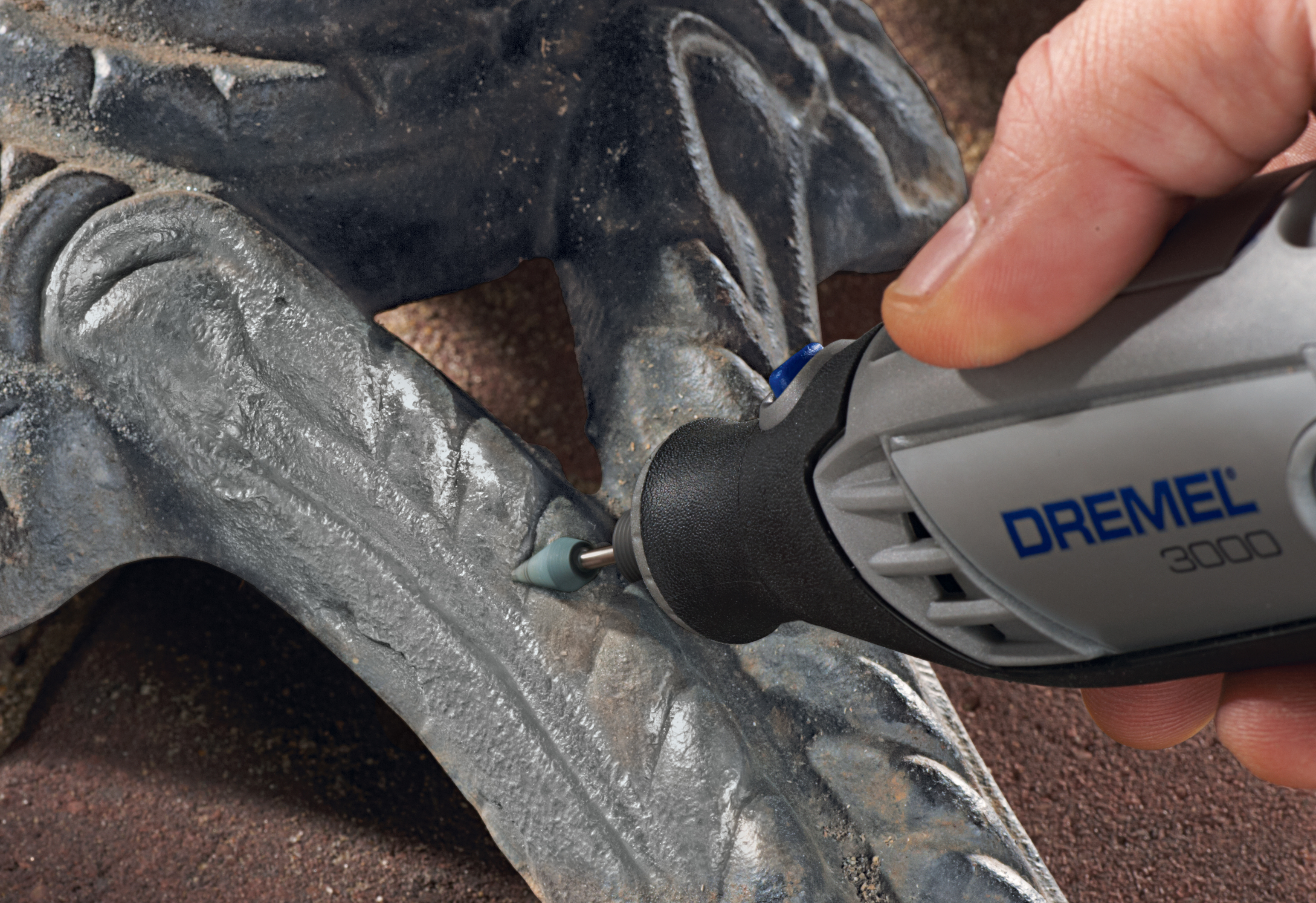 Dremel 3000-N/18 Variable Speed Rotary Tool with EZ Twist™ Nose Cap, 18 Accessories - image 3 of 27