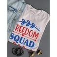 thumbnail image 3 of Freedom Squad W Garland T-Shirt Women -Image by Shutterstock, Female XX-Large, 3 of 4