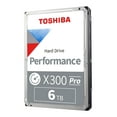 thumbnail image 2 of Toshiba X300 PRO 6TB High Workload Performance for Creative Professionals 3.5-Inch Internal Hard Drive – Up to 300 TB/Year Workload Rate CMR SATA 6 GB/s 7200 RPM 512 MB Cache - HDWR760XZSTB, 2 of 13