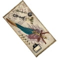thumbnail image 3 of Garosa Feather Pen Set, Dip Feather Pen, Vintage Feather Pen For Students Office Home, 3 of 8