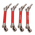 thumbnail image 2 of Front And Rear Drive Shaft, 4Pcs Large Drive Angle Efficient Drivetrain 1/10 Scale RC Car Drive Shaft For 1/10 RC Cars ANGGREK Otros, 2 of 8