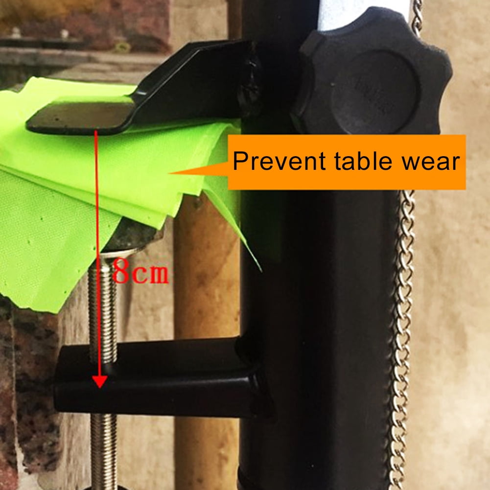 Travelwant Outdoor Black Offset Patio Umbrella Stand Metal Clamp, Adjustable