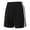 j9-Black, variant on Men Shorts Father's Day Gifts Summer Casual Color Block Mid Waist Elastic Bermuda Male Loose Fashion Comfortable Breathable Soft Daily Versatile Beach Shorts With Pockets,L