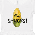 thumbnail image 4 of Inktastic Aw, Shucks Corn on the Cob Humor Girls Toddler Dress, 4 of 5