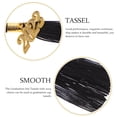 thumbnail image 5 of ifundom Black Polyester Graduation Tassels for Caps and Hats, Elegant Ceremony Accessories, 1 Set, Ideal for Graduation Party, 5 of 6