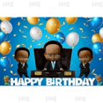 thumbnail image 1 of Fondo de dibujos animados para estudio fotográfico, accesorios de fotografía personalizados para sesión fotográfica de cumpleaños, Baby Boss, 1 of 4
