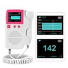 Rechargeable Fatus Doppler Monitor 3.0MHz TFT Screen Heartbeat Detector for Home FDA Approved Use Pink
