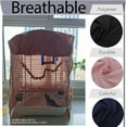 thumbnail image 3 of Parrot Large Cage Cover, Pet Universal Blackout Windproof Bird Cage Shade - 18.5x14.1x35.4in (LxWxH), 3 of 4