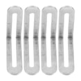 thumbnail image 1 of MOVTOTOP 4 Pcs Supports d'Angle Réglables en Acier Inoxydable avec Fente pour Meubles, 1 of 8