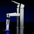 thumbnail image 6 of Miyuadkai Kitchen Faucets Clearance Faucet Handle Sprayer Mixer Swivel Single Out Kitchen Sink Pull Spout Led Led Light Room Decor Multicolor, 6 of 8