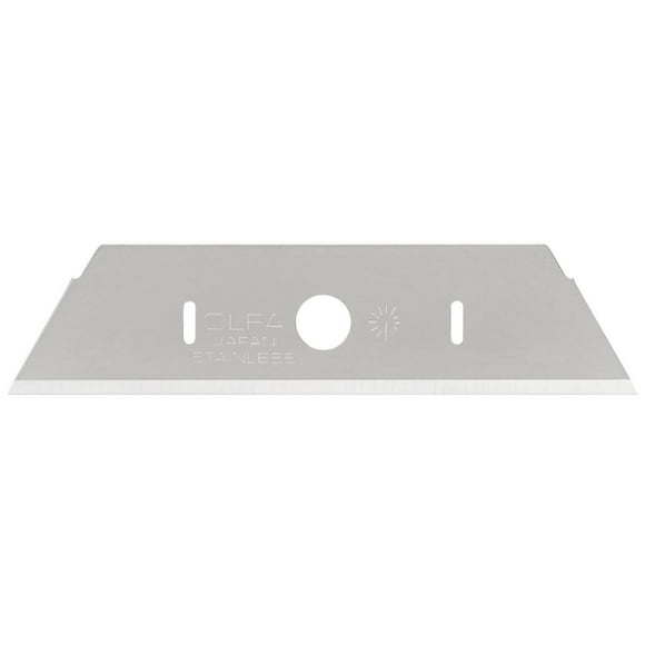 OLFA (SKB-2S-10B) Lame de Sécurité Trapézoïdale HD en Acier Inoxydable - Lot de 10 #1117957