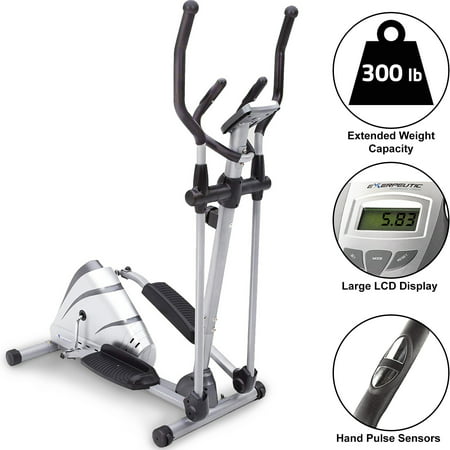 Exerpeutic 1000XL High Capacity Magnetic Elliptical with (Best Elliptical Exercise Machine)