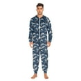 thumbnail image 6 of joogoo Dreamy Dolphins Unisex Adults Onesies Pajamas Jumpsuits L, 6 of 7