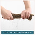 thumbnail image 4 of Casa Platino 6 Piece Wash Cloths, 100% Cotton Soft & Absorbent Washcloths for face and body - Taupe, 4 of 7