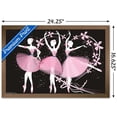 thumbnail image 3 of Dancing Ballerinas Wall Poster, 14.725" x 22.375", Framed, 3 of 3