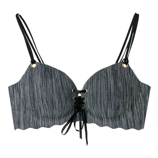 Strapless Bra Women's Bra Sexy Push Up Invisible Lace Bra (recommended to take one size up))pangjing