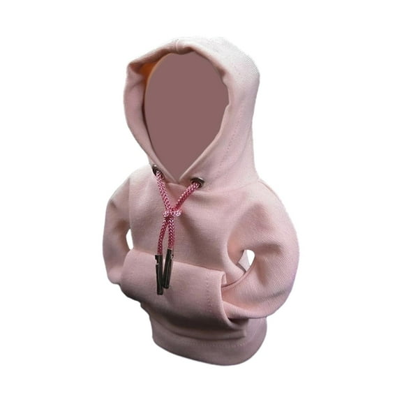 Auto Shifter Knob Cover Fashion Hoodies Gear Shifter for Car Pink