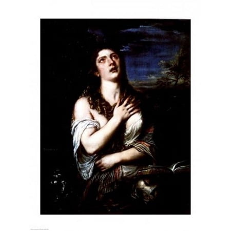 Mary Magdalene C.1561 Poster Print by Titian - 24 x 36 in. - Large