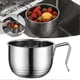 thumbnail image 2 of Stainless Steel Sink Strainer Hollow Bottom Sink Colander for Filter Washing Storaging, 2 of 5
