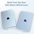thumbnail image 3 of Funda para Laptop G JGOO MacBook Air 13.6" 2022-2026 Azul Cielo, 3 of 9