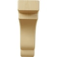 thumbnail image 2 of Ekena Millwork 3 1/2"W x 8 1/2"D x 11"H Bedford Bracket, Alder (2-Pack), 2 of 4