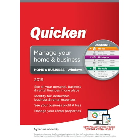 QUICKEN Home & Business 2019 1YR (Email Delivery)