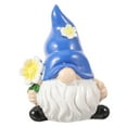 thumbnail image 4 of 4 Pieces Faceless Doll Ornament Decorative Lovely Gnome Statue Cute Lawn Outdoor Ornaments Blue, 4 of 8