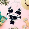 thumbnail image 6 of Starry Shark Women's Swimsuit Bikini Set, Detachable Sponge, Adjustable Strap, 2-Pack, Swim Suits, 6 of 6