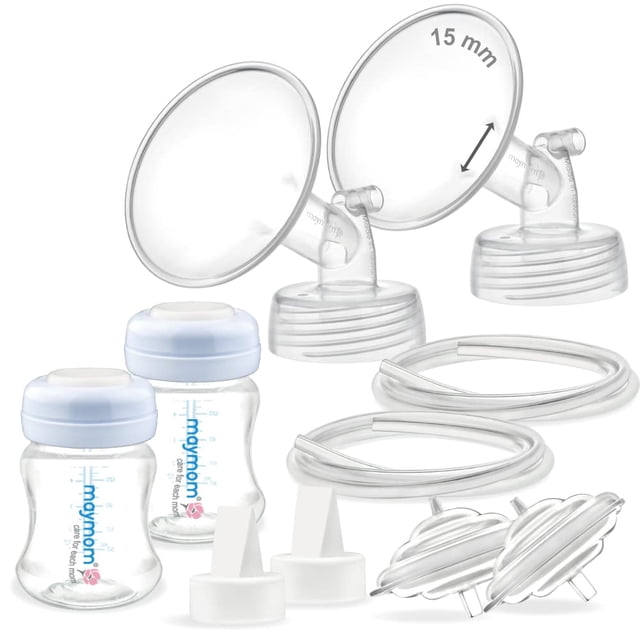 Piezas para Extractor de Leche Maymom Compatible con Spectra S1 S2 15mm