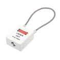 thumbnail image 4 of Uxcell Lockout Tagout Locks with Key, Loto Locks Safety Padlock Keyed Different with Lockout Tag Style 2, White, 4 of 6