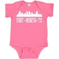 thumbnail image 3 of Inktastic Fort Worth Texas Skyline TX Cities Boys or Girls Baby Bodysuit, 3 of 5