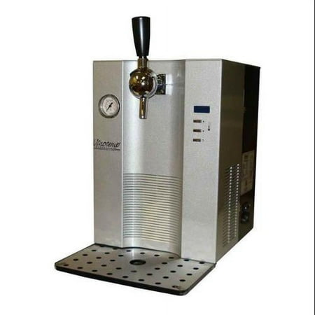 Vinotemp - Mini Keg Beer Dispenser - For Use With 5L Kegs (With Regulator) - Silver