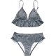 thumbnail image 2 of Traje de baño de dos piezas con cuello en V y volantes Bikini para mujer Zhivalor WMPH-651-12, 2 of 5