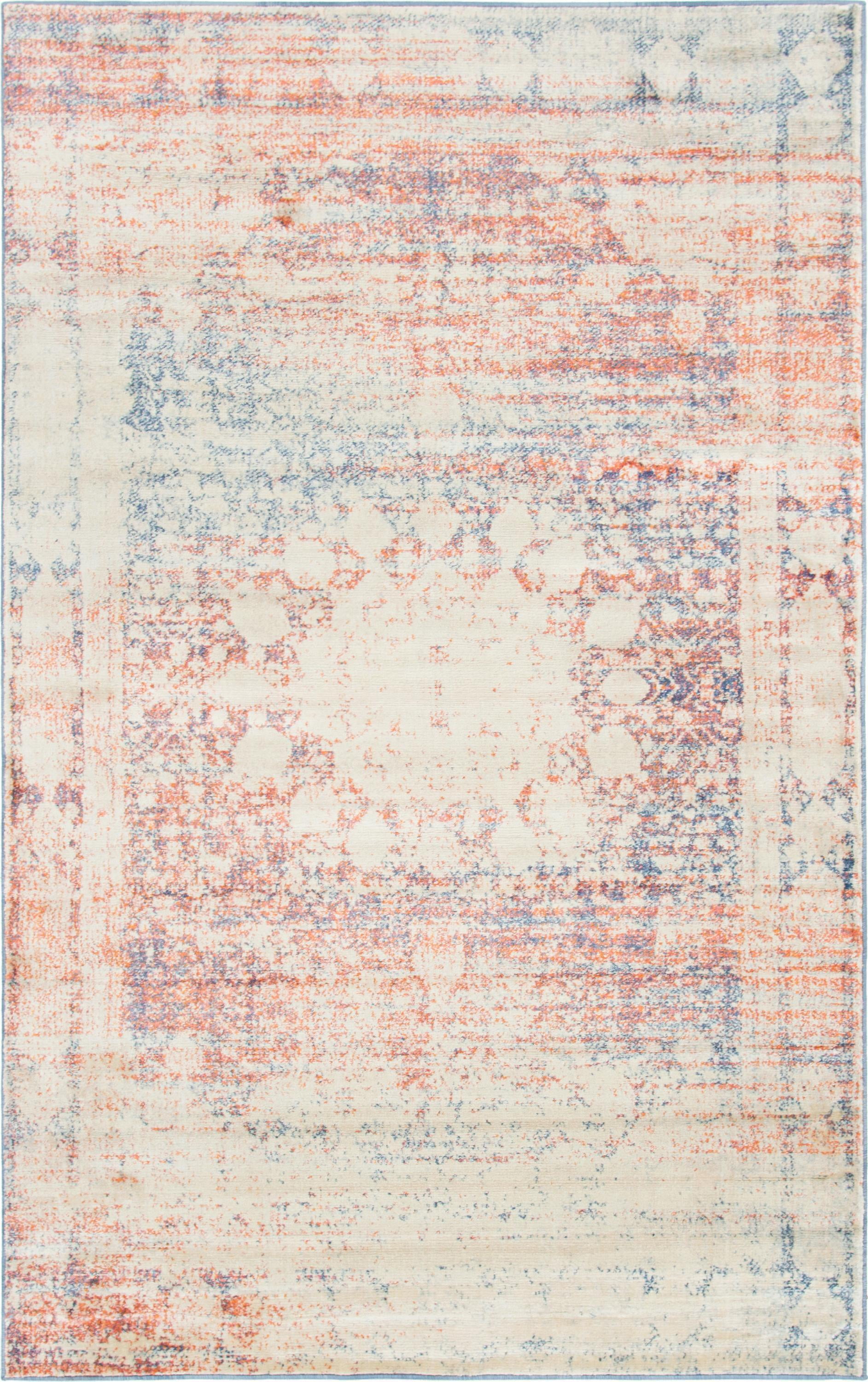 Unique Loom Rockwell Asheville Vintage Distressed Area Rug or Runner