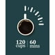 thumbnail image 5 of Garvee Cafetera Comercial de 120 Tazas, 18 L/4,8 Galones, Dispensador de Agua Caliente, Gris, 5 of 6