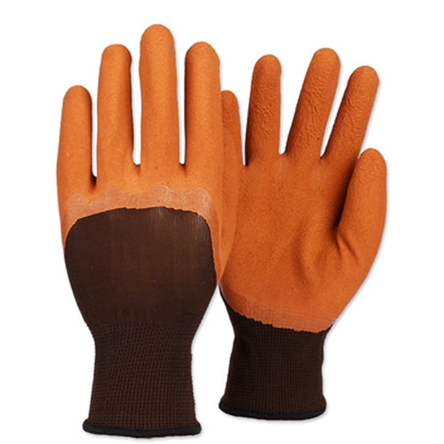 Guantes de trabajo de seguridad Guantes de trabajo multiusos transpirables con resistencia a la abrasión recubiertos de látex