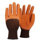 thumbnail image 1 of Guantes de Trabajo de Seguridad Ticfox Recubiertos de Látex Marrón, 1 of 5