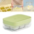 thumbnail image 1 of Bandeja de hielo Macarena flexible 6 rejillas verde, 1 of 8