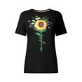 thumbnail image 2 of Joe Browns Women's Plus Size Stretch Cotton Graphic Tee, 2 of 3