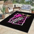 thumbnail image 2 of 6.5'x10' indoor outdoor carpet carpet runners extra large area rug gothic area rug large area rug for living room, 2 of 10