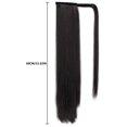 thumbnail image 3 of xiaxaixu Extensions de Cheveux Queue de Cheval Longue Naturelles Douces à Enrouler Droites à Clip pour Femmes, 3 of 10