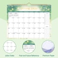 thumbnail image 4 of Deli 2026 Wall Calendar, 11" x 8.5", Thick Paper with Julian Dates and Block for New Year and Christmas Presents, Monthly planner for Office Home Planning & Organizing,Color Design, 4 of 9