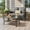 Dark Grey, variant on Ovios 2 Pieces Outdoor Patio Furniture High Back Wicker Rattan Outdoor Sectionals Set with Table for Backyard Balcony