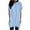 Light Blue, variant on Timegard Summer Tops for Women Short Sleeve Hoodies Solid Color Loose Comfy Casual Pullover Tops Pockets