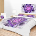 thumbnail image 3 of DESIGN ART Designart 'Strange Flower with Wavy Curves' Floral Throw Blanket, 3 of 5